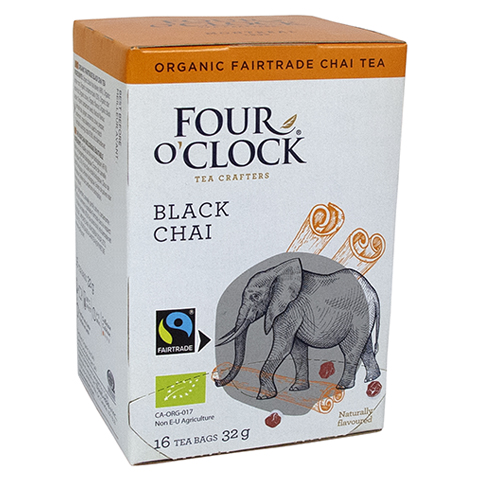 Black tea Chai, Four O&#39;Clock
