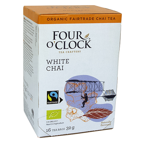 White tea Chai , Four O&#39;Clock