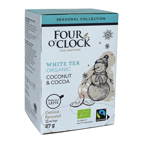 Winter White Tea Coconut &amp; Cocoa, Four O&#39;Clock