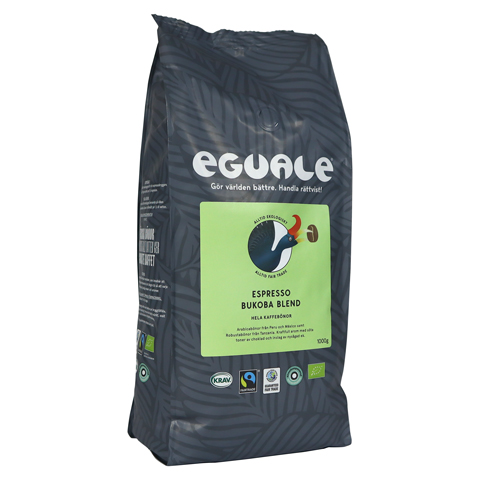 Eguale Espresso Bukoba Blend Hela Bönor, 1000 g
