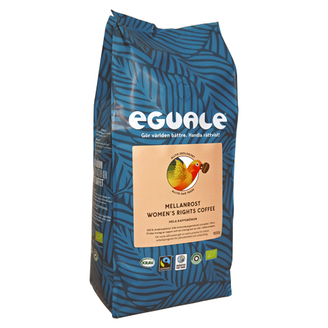 Eguale Women&#39;s Rights Coffee hela bönor 1000g