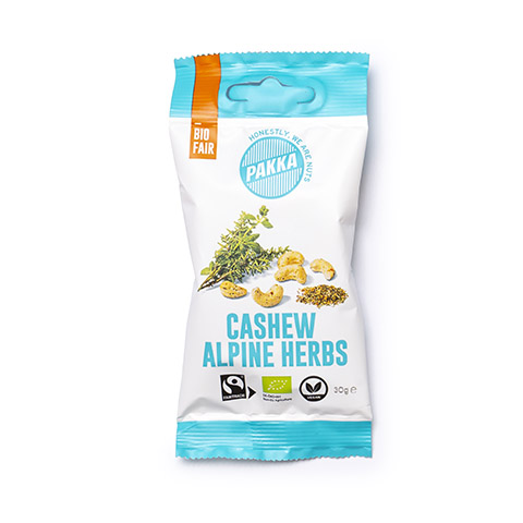 PAKKA Cashews Alpine Herbs 30g