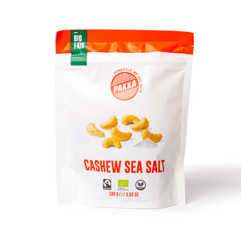 PAKKA Cashew Sea Salt 100g