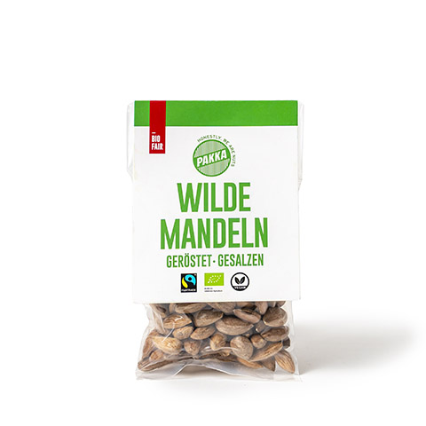 PAKKA Wilde Almonds roasted and salted 100g