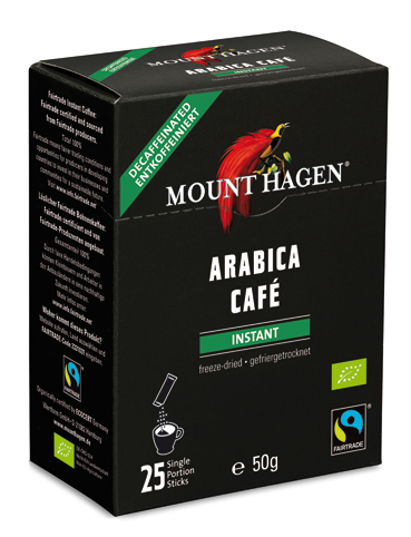 Mount Hagen Instant Coffee Sticks 25x2g x 8