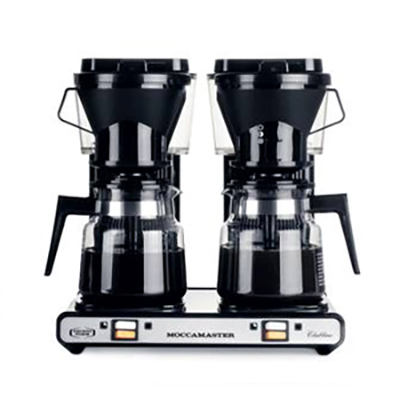 Moccamaster dubbel KB744 2x1,25L svart