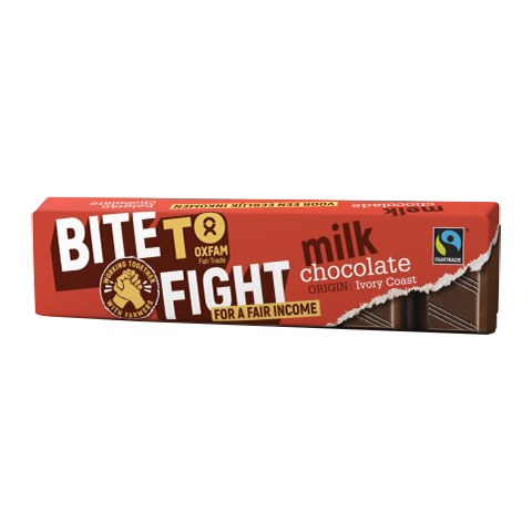 Mjölkchoklad, Oxfam, 50g