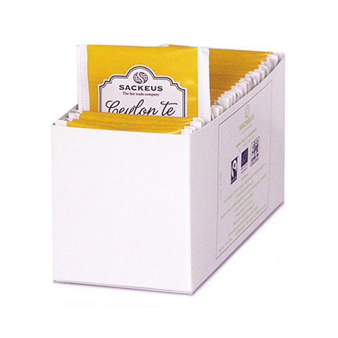 Sackeus Ceylon te, Mango/Apelsin, 10x25 påsar à 2g