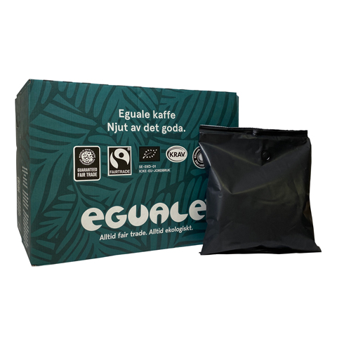 Eguale Maskinbrygg mörkrost, 12x500g