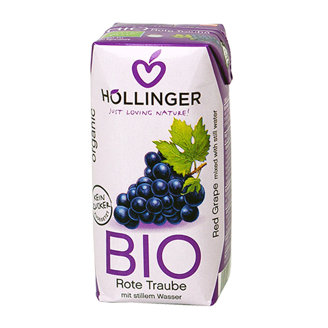 Druvjuice röd i tetra alkoholfri, 24x200ml